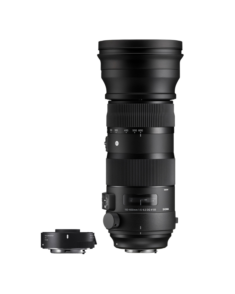 SPORTS 150-600mm F5-6.3 DG OS HSM + TC-1401 1.4x Teleconverter Refurbished