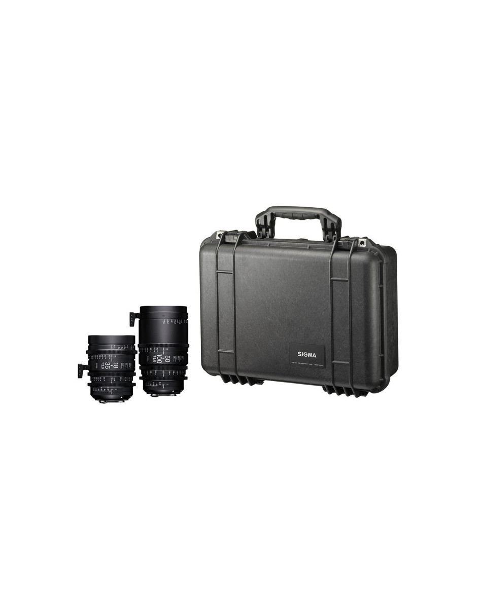 HIGH SPEED ZOOM LINE 18-35mm T2 + 50-100mm T2 Set with Case